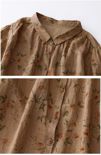 Pure Cotton Digital Printed Women Shirt