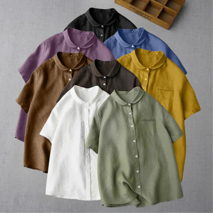 Classic 100% Pure Cotton Plain Shirt with Chest Pocket