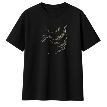 Golden School of Fish Oversized T-Shirt